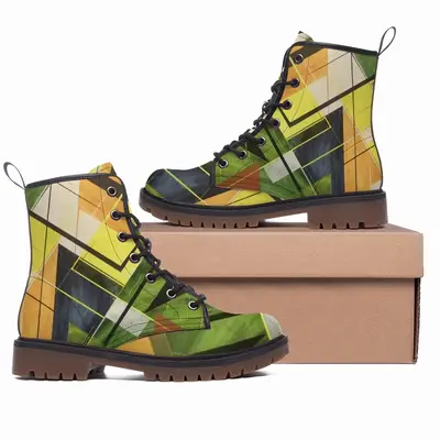 Men Zebra Zombies Zap Zimbabwe Zeitgast Leather Work Boots