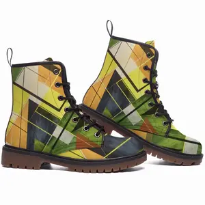 Men Zebra Zombies Zap Zimbabwe Zeitgast Leather Work Boots