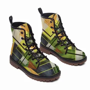 Men Zebra Zombies Zap Zimbabwe Zeitgast Leather Work Boots