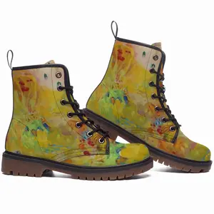 Men Meadow And A Mirror Leather Work Boots