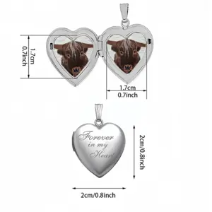 Bull - Red Bull Taurus Animals Buffalo Wild Love Necklace