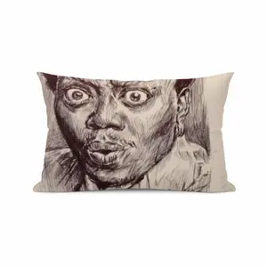 Bernie Mac Portrait Polyester Pillow (Rectangle, Multi-Size)