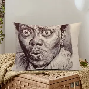 Bernie Mac Portrait Polyester Pillow (Rectangle, Multi-Size)