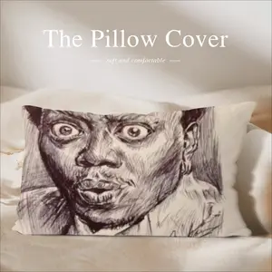 Bernie Mac Portrait Polyester Pillow (Rectangle, Multi-Size)