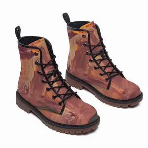 Men Sunset Leather Work Boots