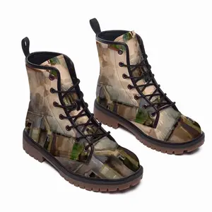 Men Watercolor - The Village Leather Work Boots