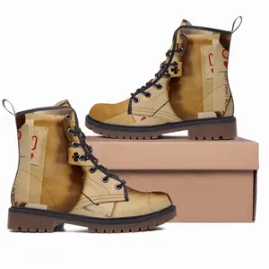 Men Todays Horoscope Leather Work Boots