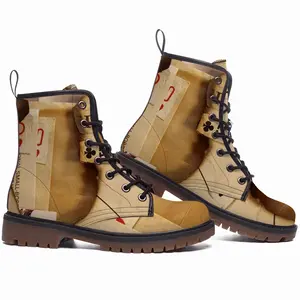 Men Todays Horoscope Leather Work Boots