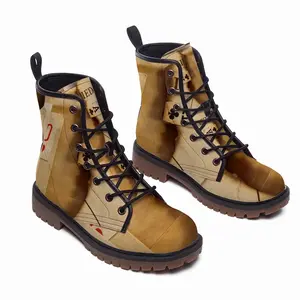 Men Todays Horoscope Leather Work Boots