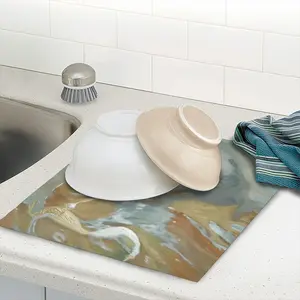 Bird Sea-Horse Kitchen Drying Pad (Square)