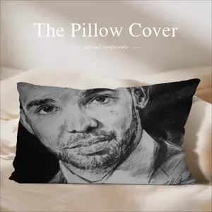 Aubrey Drake Graham Portrait Polyester Pillow (Rectangle, Multi-Size)