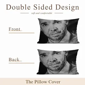 Aubrey Drake Graham Portrait Polyester Pillow (Rectangle, Multi-Size)