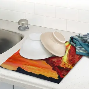 The Volcano Kitchen Drying Pad (Square)