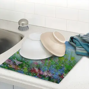 Butterflies Kitchen Drying Pad (Square)