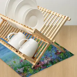 Butterflies Kitchen Drying Pad (Square)