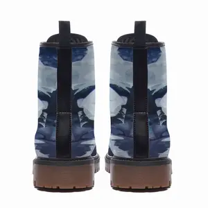 Men Geisha X Leather Work Boots