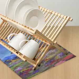 Window View Kitchen Drying Pad (Square)