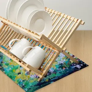 Field Of Dreams Kitchen Drying Pad (Square)