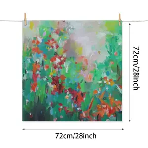 Summer Flowers Kitchen Drying Pad (Square)