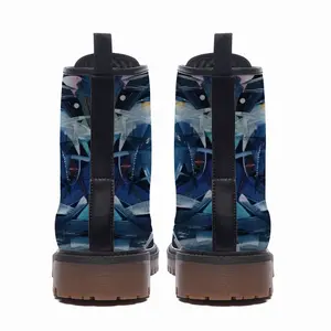 Men Islands (Linguistic) - Constellations Leather Work Boots