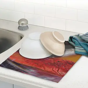 Rainy Tears Kitchen Drying Pad (Square)