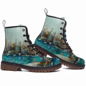 Men Windy Skyline Leather Work Boots