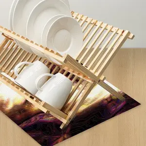 Fire Dragon Kitchen Drying Pad (Square)