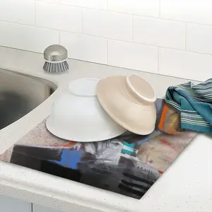 Yet Again No 2 Kitchen Drying Pad (Square)