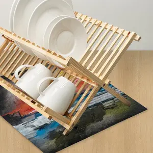 Sunset Kitchen Drying Pad (Square)