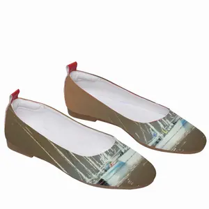 Men Sailboats In Ocre Single Shoes