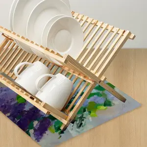 Lilac Kitchen Drying Pad (Square)