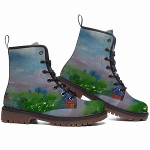 Men Garden At Hatley Park Leather Work Boots