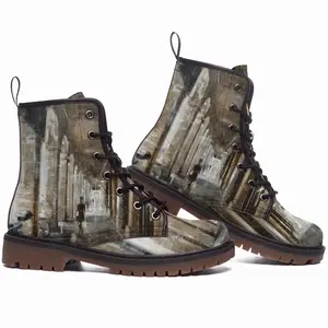 Men Rue Castiglione Leather Work Boots