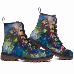 Men Wish You Flowers Nr V Leather Work Boots