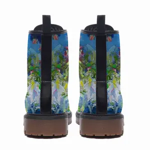 Men Wish You Flowers Nr V Leather Work Boots