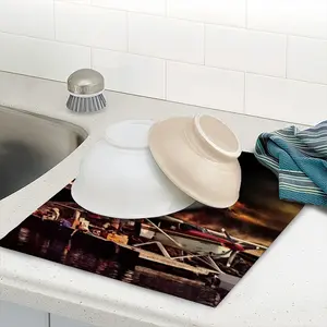 Island Escape Kitchen Drying Pad (Square)