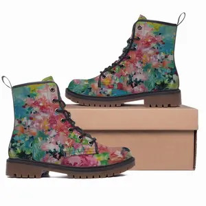 Men I Promised You A Rose Garden Leather Work Boots