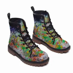 Men Wish You Flowers Nr P Leather Work Boots