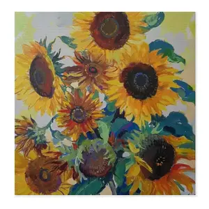 The Sunflowers Kitchen Drying Pad (Square)