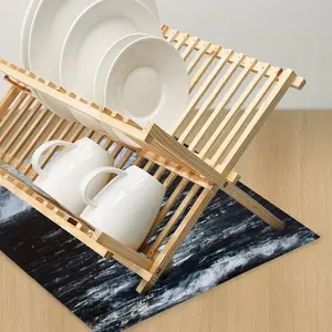 Moonlit Path Kitchen Drying Pad (Square)