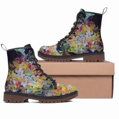 Men Wish You Flowers Nr X Leather Work Boots