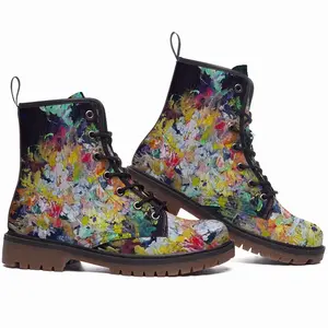 Men Wish You Flowers Nr X Leather Work Boots