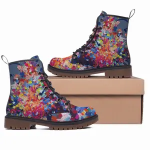 Men Wish You Flowers Nr M Leather Work Boots