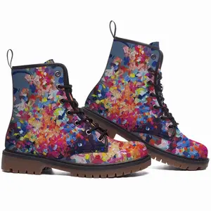 Men Wish You Flowers Nr M Leather Work Boots