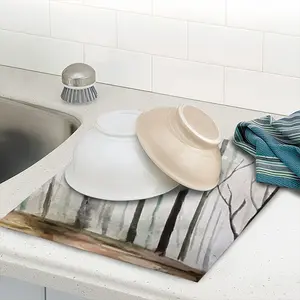 Lonely Grove Kitchen Drying Pad (Square)