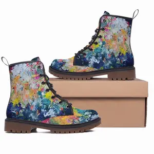 Men Wish You Flowers Nr B Leather Work Boots