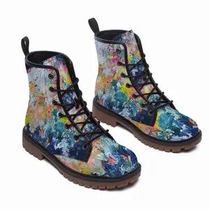 Men Wish You Flowers Nr B Leather Work Boots