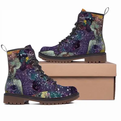 Men Cosmic Wisdom Leather Work Boots