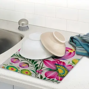 Finally Spring Kitchen Drying Pad (Square)