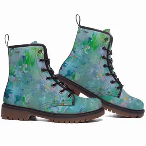 Men Sea Of Glass #6 Leather Work Boots